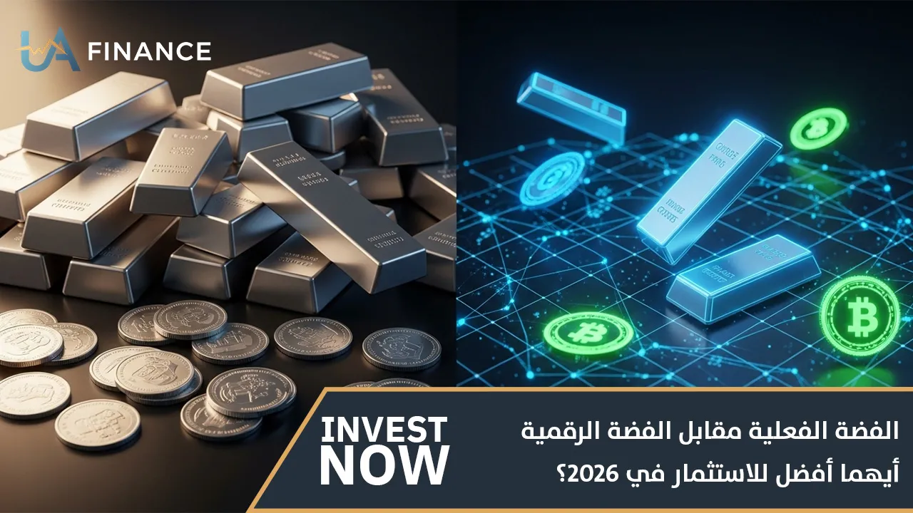 الفضة الفعلية مقابل الفضة الرقمية: أيهما أفضل للاستثمار في 2026؟